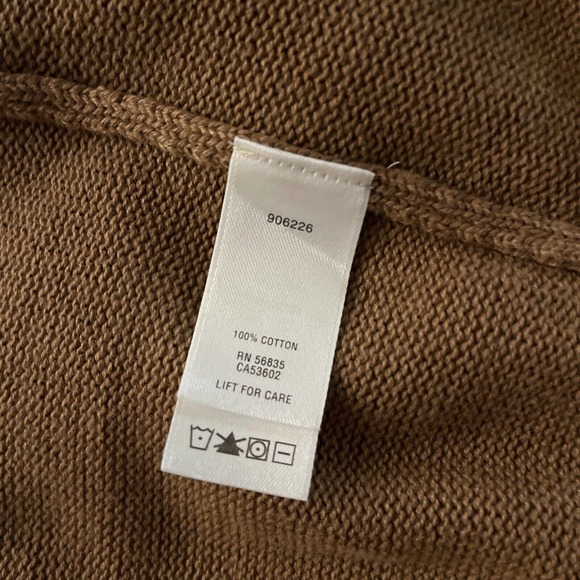 Cabela's Sweater Mens Size L Zip Up Long Sleeve Mock Neck - Picture 7 of 8